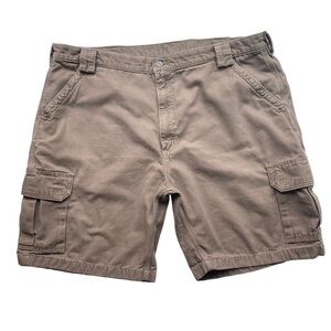 Carhartt Cargo Shorts Mens Size 44 Big & Tall Rugged Durable Workwear Brown